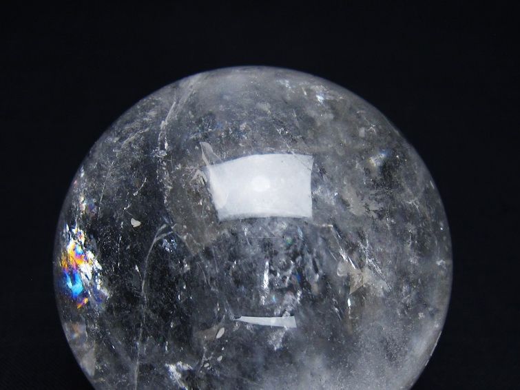水晶 丸玉 57mm スフィア 置物 水晶玉 一点物 151-8958
