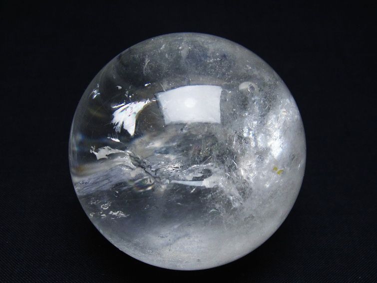 水晶 丸玉 58mm スフィア 置物 水晶玉 一点物 151-8959