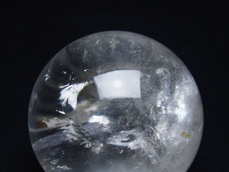 水晶 丸玉 58mm スフィア 置物 水晶玉 一点物 151-8959