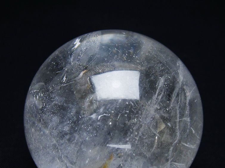 水晶 丸玉 58mm スフィア 置物 水晶玉 一点物 151-8962