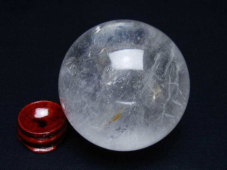 水晶 丸玉 58mm スフィア 置物 水晶玉 一点物 151-8962