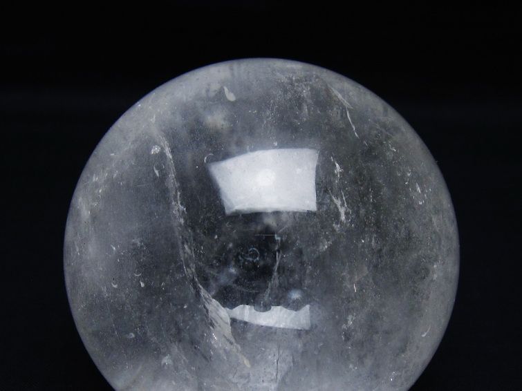 水晶 丸玉 82mm スフィア 置物 水晶玉 一点物 151-8986