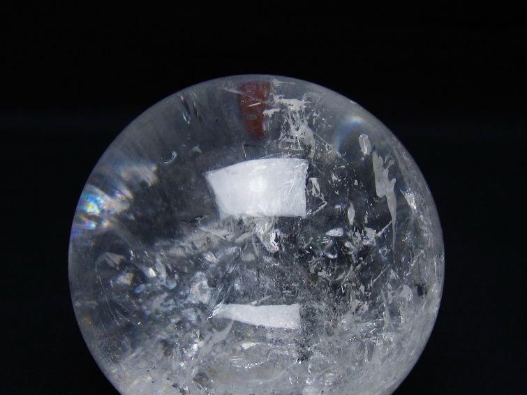 水晶 丸玉 81mm スフィア 置物 水晶玉 一点物 151-8987 [sold out]