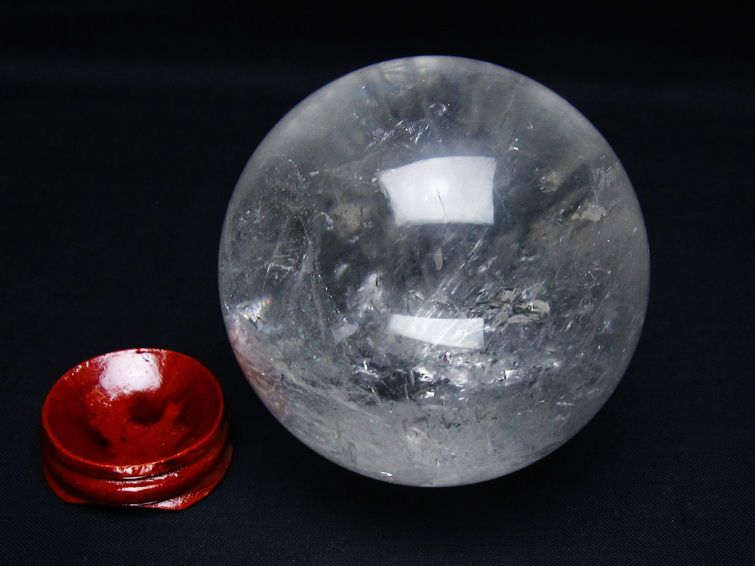 水晶 丸玉 75mm スフィア 置物 水晶玉 一点物 151-8990 【sold out】