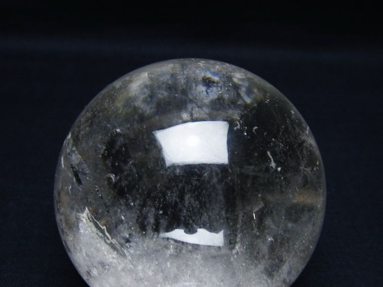 水晶 丸玉 67mm スフィア 置物 水晶玉 一点物 151-8995