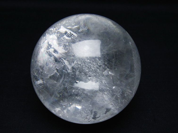 水晶 丸玉 65mm スフィア 置物 水晶玉 一点物 151-8996