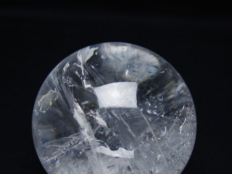 水晶 丸玉 63mm スフィア 置物 水晶玉 一点物 151-9001