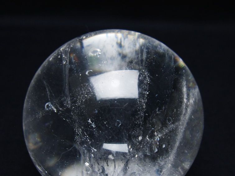 水晶 丸玉 63mm スフィア 置物 水晶玉 一点物 151-9005