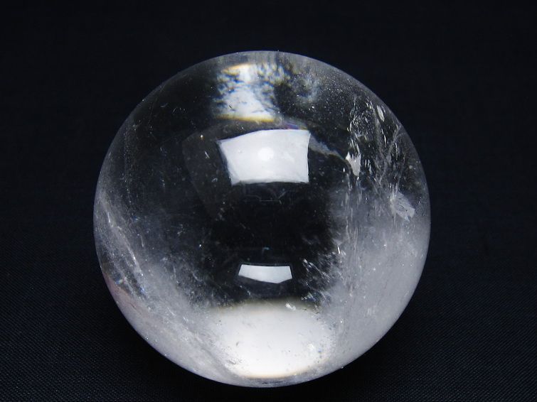 水晶 丸玉 59mm スフィア 置物 水晶玉 一点物 151-9011