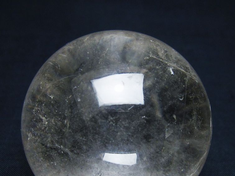 水晶 丸玉 57mm スフィア 置物 水晶玉 一点物 151-9020