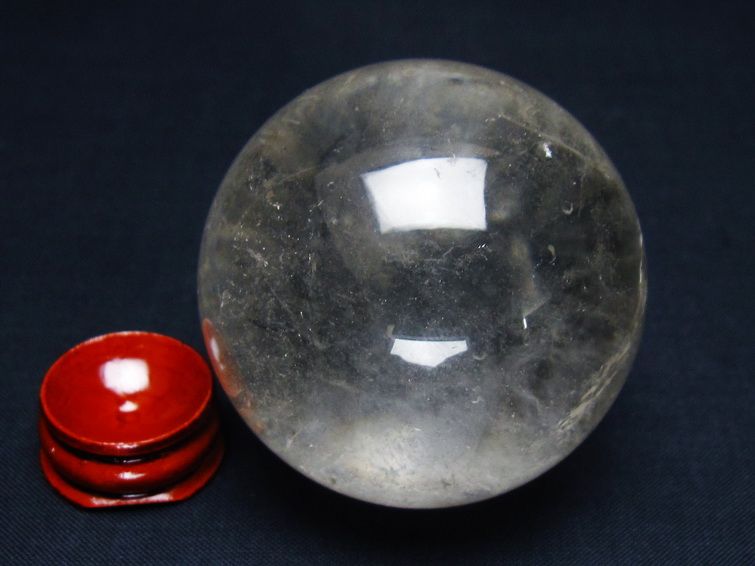 水晶 丸玉 57mm スフィア 置物 水晶玉 一点物 151-9020 – 天然石