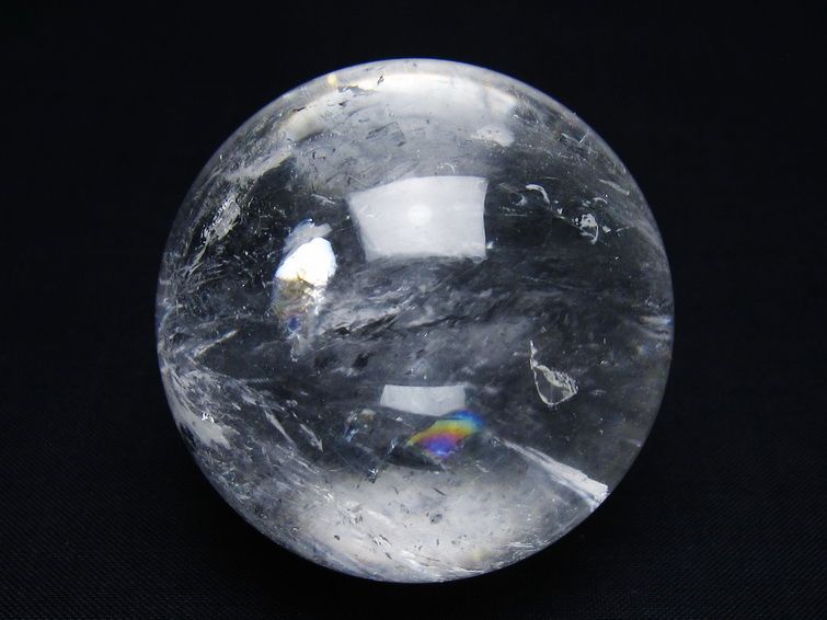 水晶 丸玉 53mm スフィア 置物 水晶玉 一点物 151-9025 [sold out]
