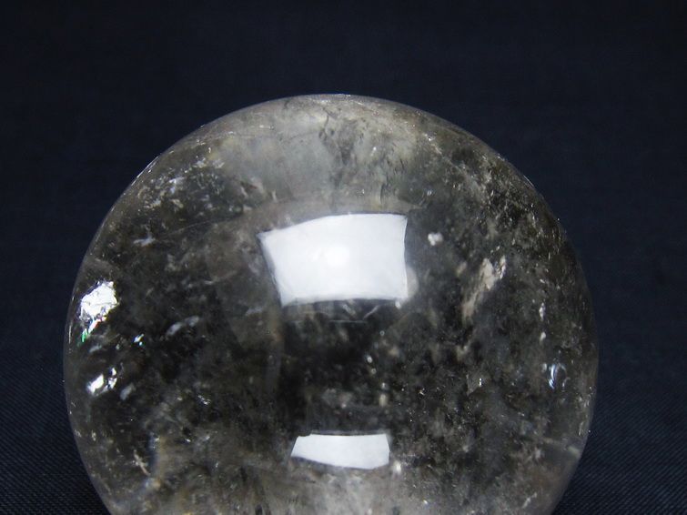 水晶 丸玉 53mm スフィア 置物 水晶玉 一点物 151-9030