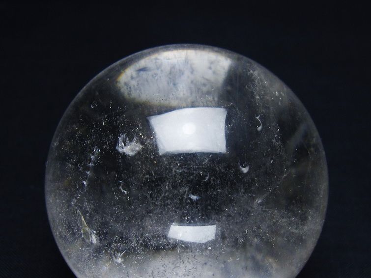 水晶 丸玉 58mm スフィア 置物 水晶玉 一点物 151-9046