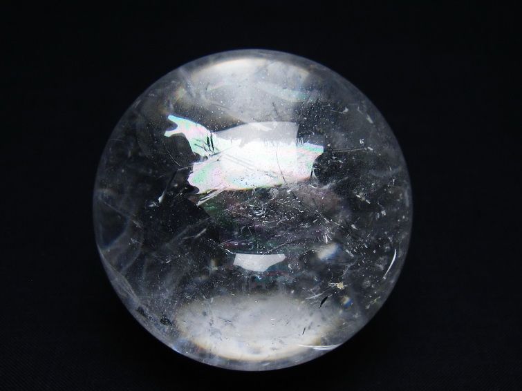水晶 丸玉 62mm スフィア 置物 水晶玉 一点物 151-9061
