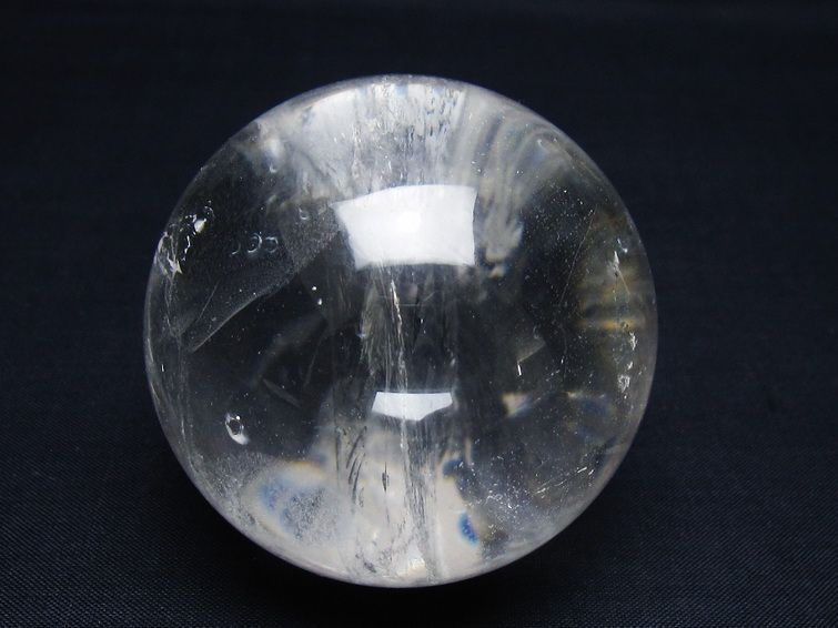 水晶 丸玉 62mm スフィア 置物 水晶玉 一点物 151-9062