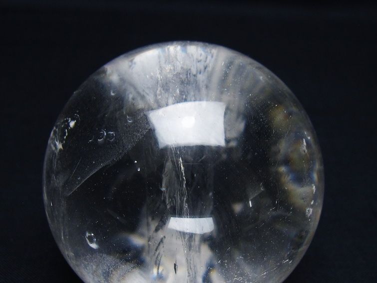 水晶 丸玉 62mm スフィア 置物 水晶玉 一点物 151-9062