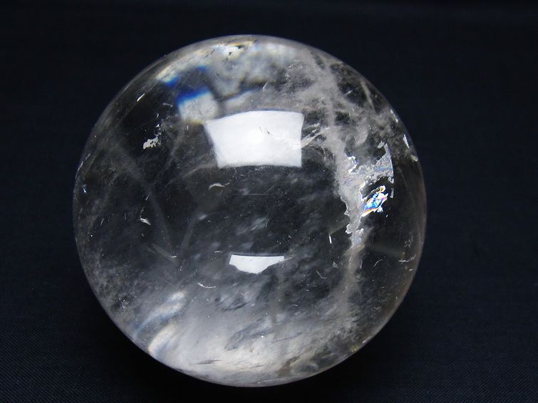 水晶 丸玉 70mm スフィア 置物 水晶玉 一点物 151-9069 【sold out】