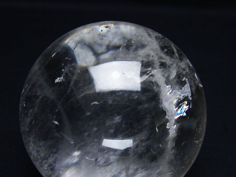 水晶 丸玉 70mm スフィア 置物 水晶玉 一点物 151-9069 【sold out】