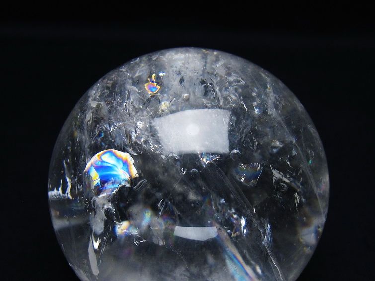 水晶 丸玉 73mm スフィア 置物 水晶玉 一点物 151-9074 【sold out】