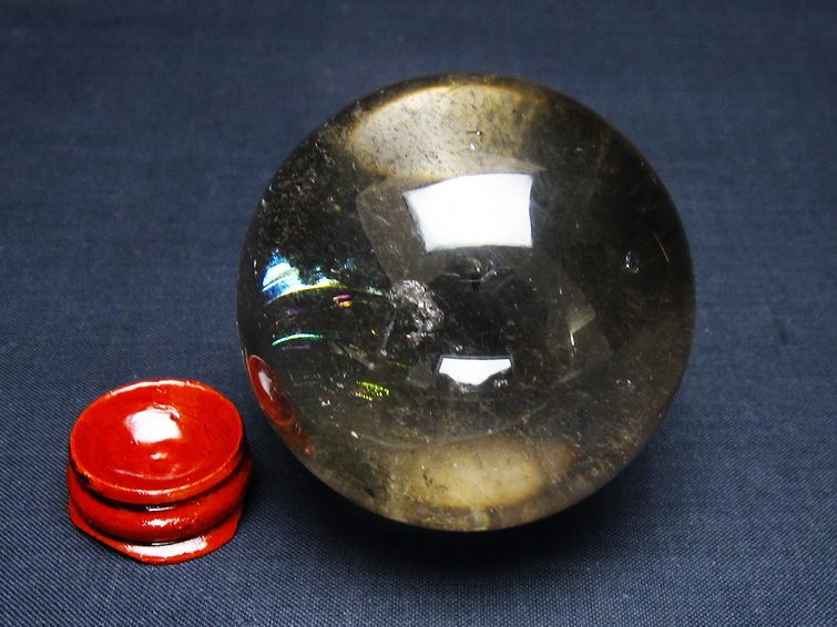 水晶 丸玉 59mm スフィア 置物 水晶玉 一点物 151-9078