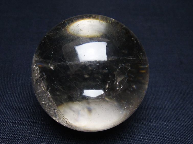 水晶 丸玉 53mm スフィア 置物 水晶玉 一点物 151-9086