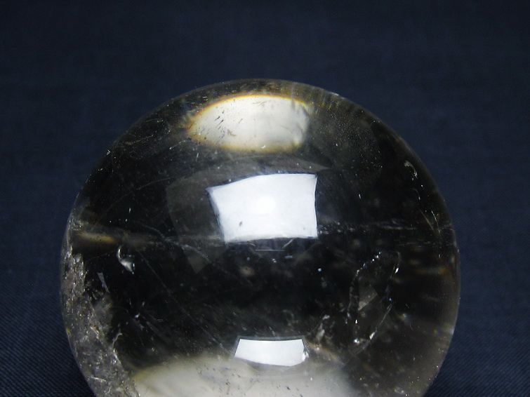 水晶 丸玉 53mm スフィア 置物 水晶玉 一点物 151-9086