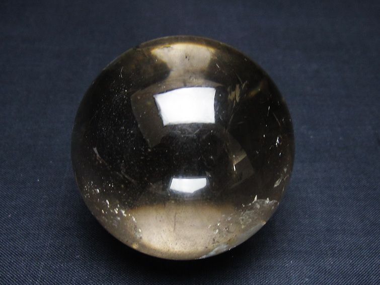 水晶 丸玉 53mm スフィア 置物 水晶玉 一点物 151-9087