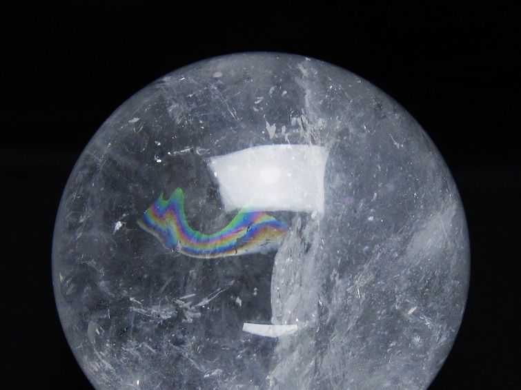 1.6Kg 水晶 丸玉 110mm スフィア 置物 水晶玉 一点物 151-9094 【sold out】