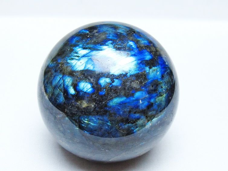 ラブラドライト 丸玉 72mm スフィア 一点物 151-9190 [sold out]