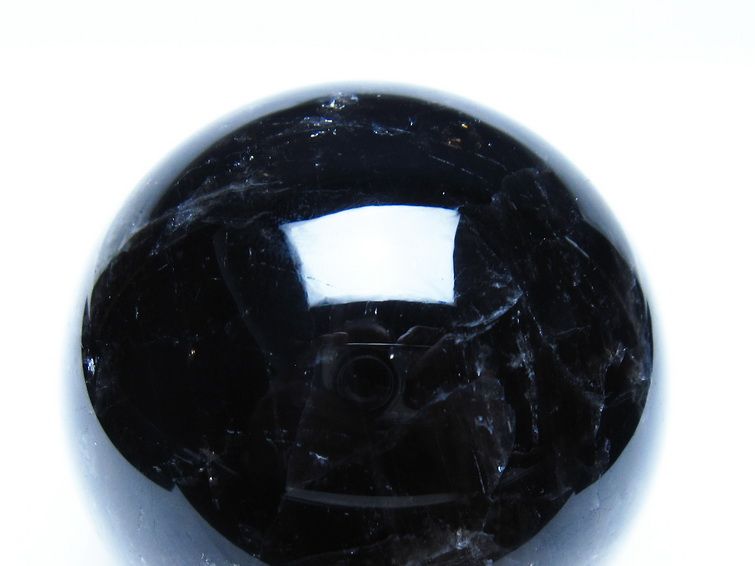 モリオン 黒水晶 丸玉 64mm スフィア 一点物 151-9221 [sold out]