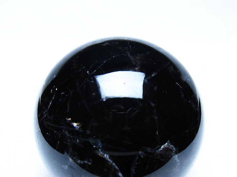 モリオン 黒水晶 丸玉 73mm スフィア 一点物 151-9226 [sold out]