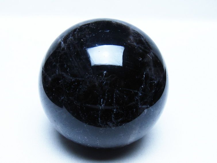 モリオン 黒水晶 丸玉 74mm スフィア 一点物 151-9227[sold out]