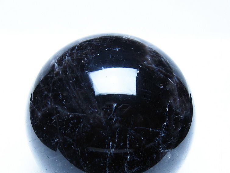 モリオン 黒水晶 丸玉 74mm スフィア 一点物 151-9227[sold out]