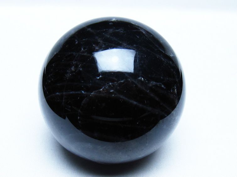 モリオン 黒水晶 丸玉 74mm スフィア 一点物 151-9228 [sold out]