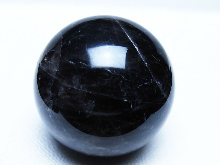 モリオン 黒水晶 丸玉 73mm スフィア 一点物 151-9232 【sold out】