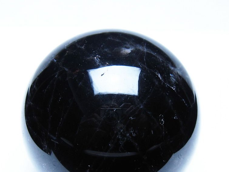 モリオン 黒水晶 丸玉 75mm スフィア 一点物 151-9233 【sold out
