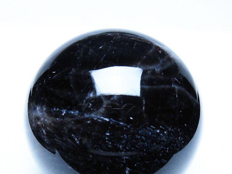 モリオン 黒水晶 丸玉 76mm スフィア 一点物 151-9234 【sold out】