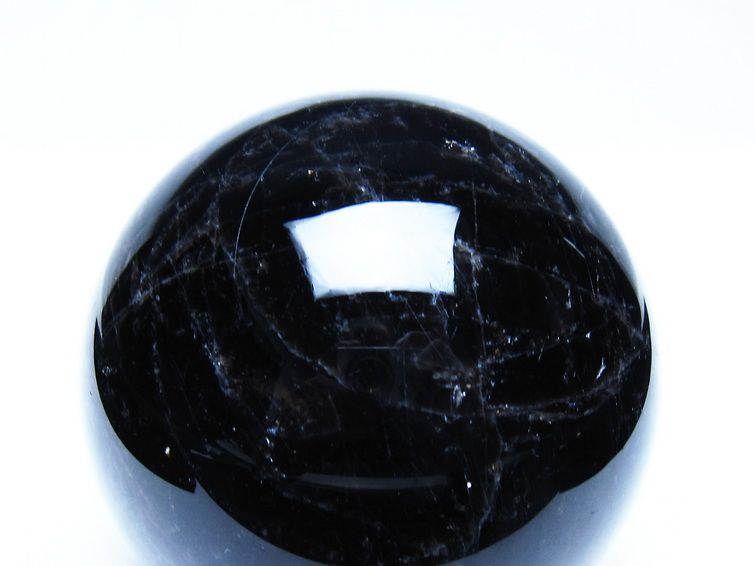 モリオン 黒水晶 丸玉 77mm スフィア 一点物 151-9238 [sold out]
