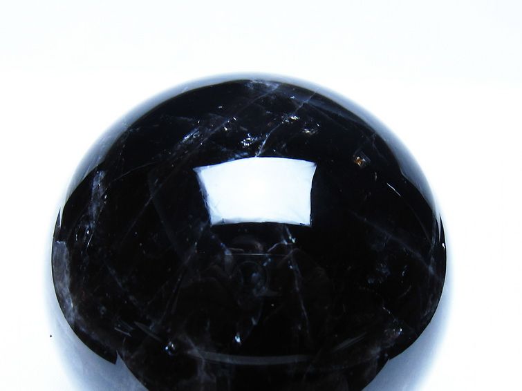 モリオン 黒水晶 丸玉 78mm スフィア 一点物 151-9239 [sold out]