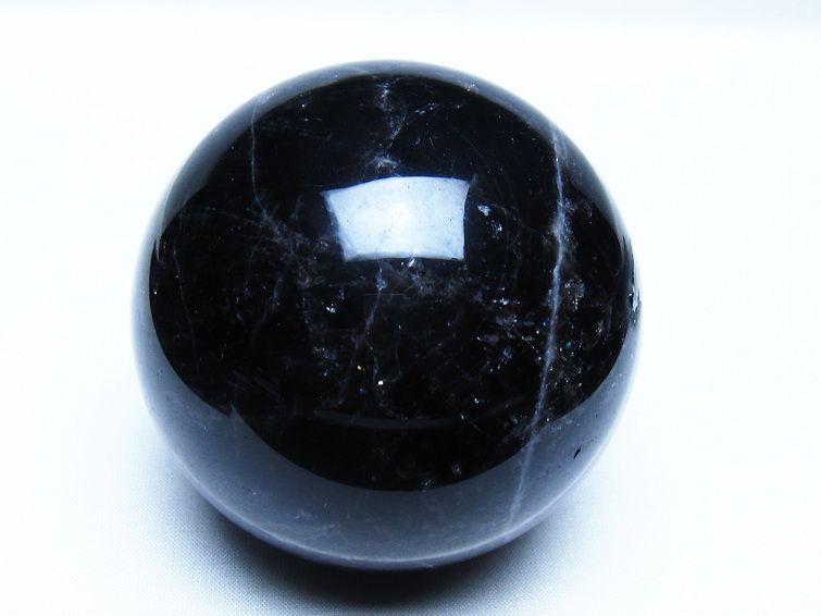 モリオン 黒水晶 丸玉 78mm スフィア 一点物 151-9240 【sold out】
