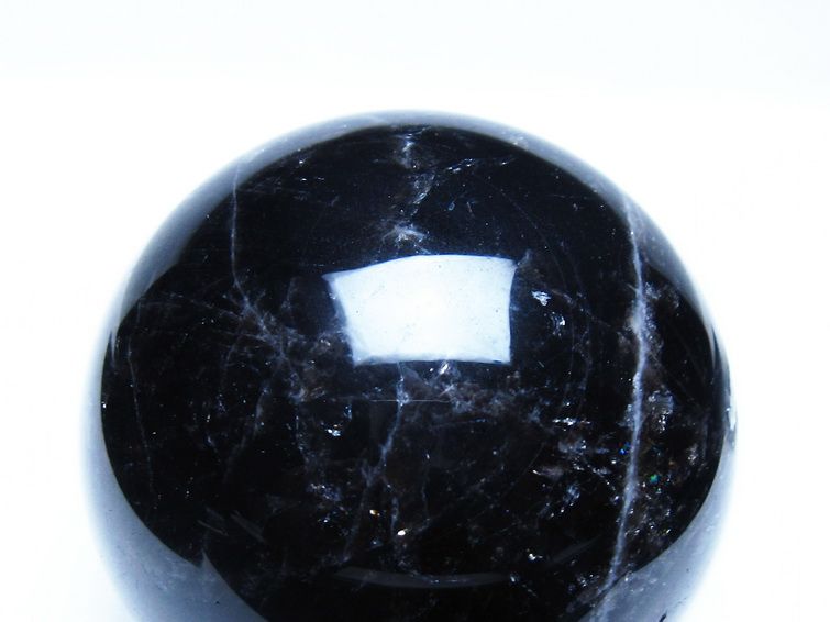 モリオン 黒水晶 丸玉 78mm スフィア 一点物 151-9240 【sold out】