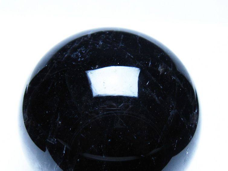 モリオン 黒水晶 丸玉 78mm スフィア 一点物 151-9241 [sold out]
