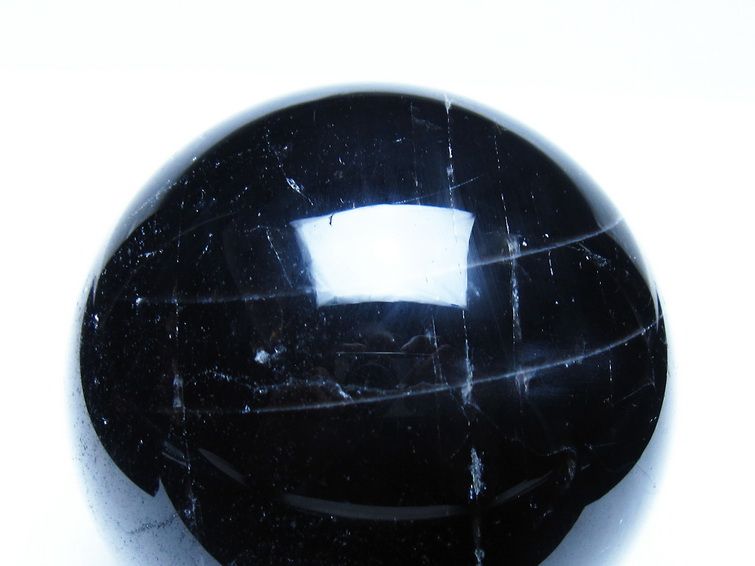 モリオン 黒水晶 丸玉 78mm スフィア 一点物 151-9243 【sold out】
