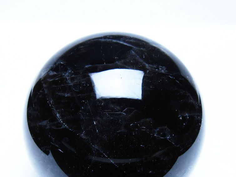モリオン 黒水晶 丸玉 75mm スフィア 一点物 151-9246[sold out]