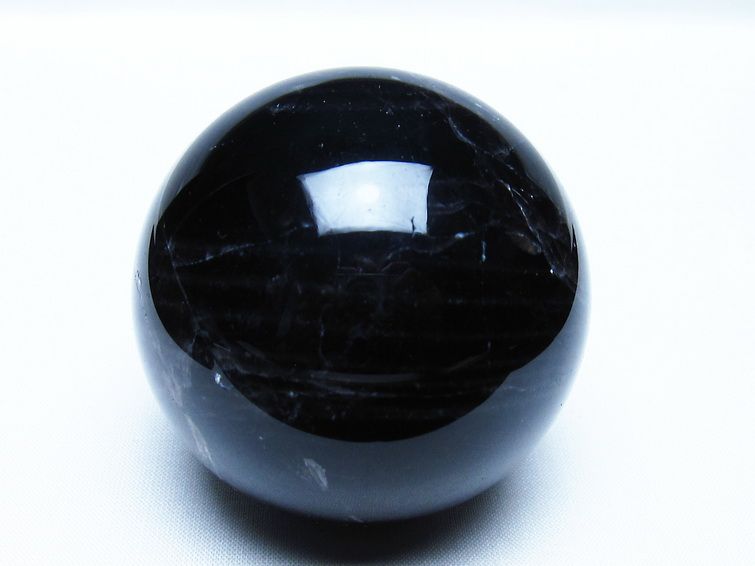 モリオン 黒水晶 丸玉 64mm スフィア 一点物 151-9252 [sold out]