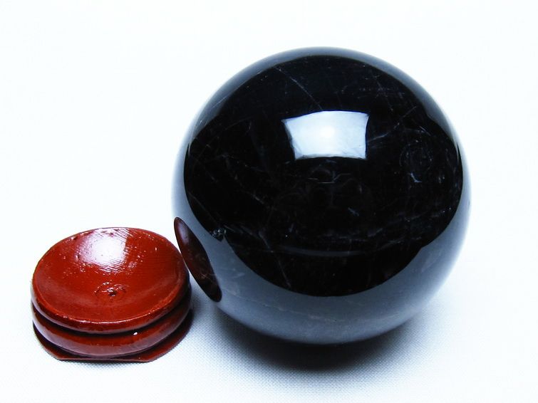 モリオン 黒水晶 丸玉 61mm スフィア 一点物 151-9254 [sold out]