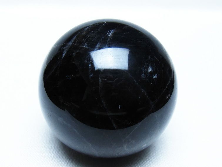 モリオン 黒水晶 丸玉 63mm スフィア 一点物 151-9257 【sold out】