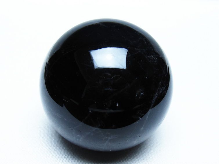 モリオン 黒水晶 丸玉 65mm スフィア 一点物 151-9258 [sold out]