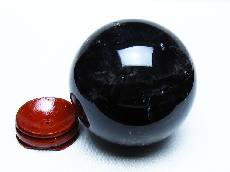 モリオン 黒水晶 丸玉 66mm スフィア 一点物 151-9259 【sold out】